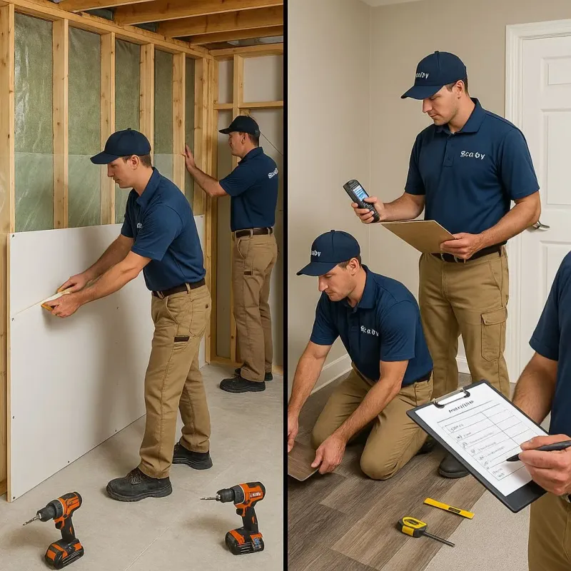 Repairs and Reconstruction process in White Rock, NM